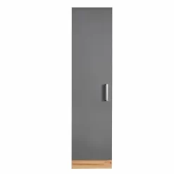 Seitenschrank DARIA - Schiefergrau - Artisan Eiche - 50 Cm