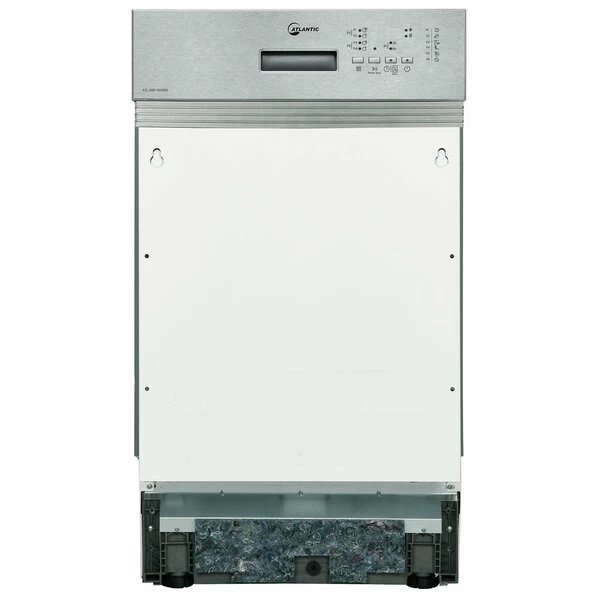 ATLANTIC Einbau-Geschirrspüler ATLGSP45SI10E - Silber - Teilintegriert - 45 Cm - E 1 ATLANTIC Einbau-Geschirrspüler ATLGSP45SI10E - Silber - Teilintegriert - 45 Cm - E