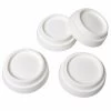4er-Set Anti-Rutsch-Füße - Weiß