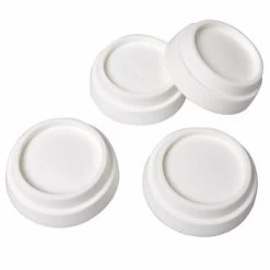 4er-Set Anti-Rutsch-Füße - Weiß