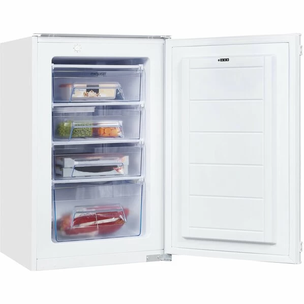 EXQUISIT Einbau-Gefrierschrank EGS 101-080 F - Weiß - F 1 EXQUISIT Einbau-Gefrierschrank EGS 101-080 F - Weiß - F