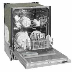 EXQUISIT Einbau-Geschirrspüler EGSP6012-E-030 INOX - Vollintegriert - 60 Cm - E