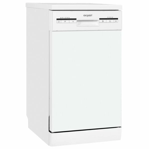 EXQUISIT Stand-Geschirrspüler GSP 9109-030E - Weiß - 45 Cm - E 1 EXQUISIT Stand-Geschirrspüler GSP 9109-030E - Weiß - 45 Cm - E