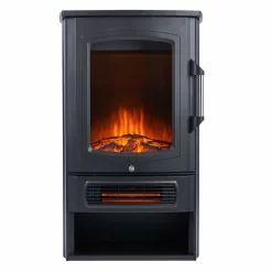 Elektrokamin - Schwarz - Zwei Heizstufen - 44,5 Cm Breit