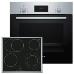 BOSCH Einbau-Backofenset HBD231CR61 - A