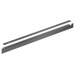 BOSCH Fachbodenverblendung HEZ660060 - Schwarz - Edelstahl