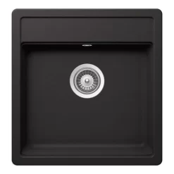 Einbauspüle - Nero - Cristalie - 49x51 Cm