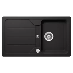 Einbauspüle - Nero - Cristalite+ - 86x50 Cm
