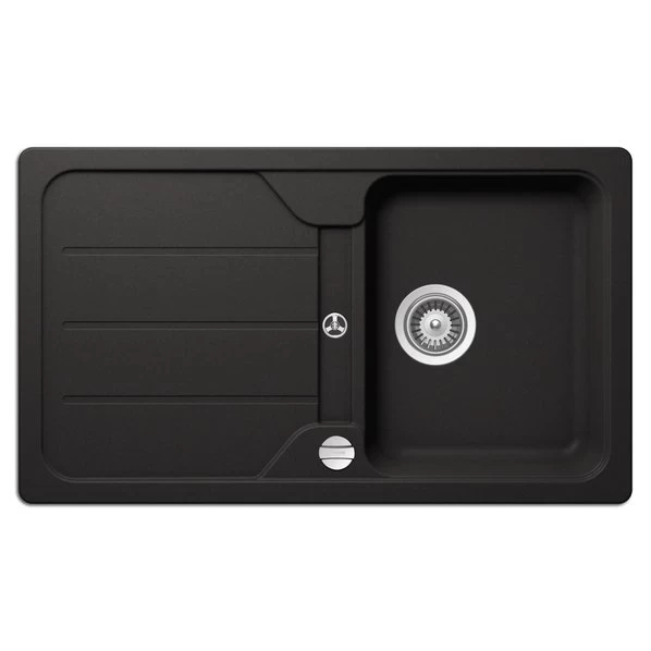 Einbauspüle - Nero - Cristalite+ - 86x50 Cm 1 Einbauspüle - Nero - Cristalite+ - 86x50 Cm