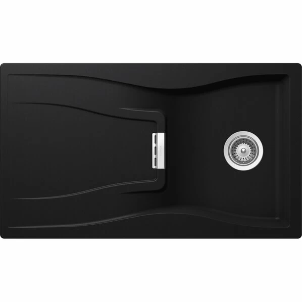 Einbauspüle - Cristadur® - Schwarz - Unterschränke Ab 45 Cm 1 Einbauspüle - Cristadur® - Schwarz - Unterschränke Ab 45 Cm