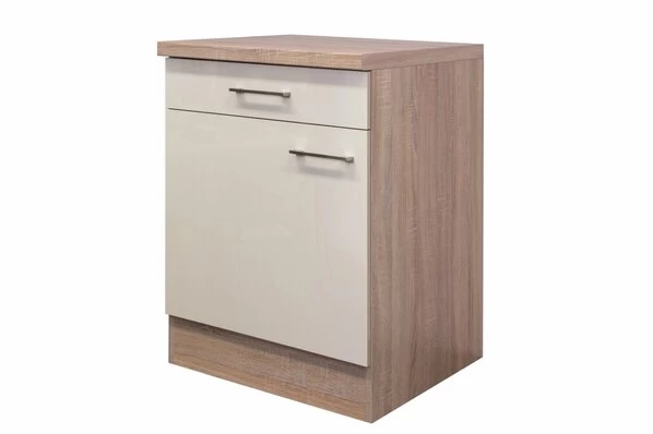 Anrichte NEPAL - Kaschmir Glanz-Sonoma Eiche - 60 Cm 1 Anrichte NEPAL - Kaschmir Glanz-Sonoma Eiche - 60 Cm