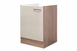Spülenunterschrank NEPAL - Kaschmir Glanz-Sonoma Eiche - 50 Cm