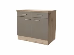 Anrichte RIVA - Quarz-Cubanit-San Remo - 100 Cm