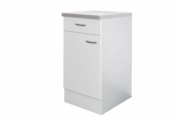 Anrichte WITO - Weiß-grau - 40 Cm 1 Anrichte WITO - Weiß-grau - 40 Cm