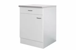 Anrichte WITO - Weiß-grau - 60 Cm