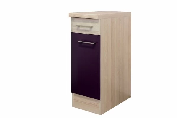 Anrichte FOCUS - Akazie - Aubergine - 30 Cm 1 Anrichte FOCUS - Akazie - Aubergine - 30 Cm