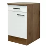 Unterschrank VINTEA - Lancelot Oak - Magnolia Matt - 50 Cm