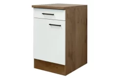 Unterschrank VINTEA - Lancelot Oak - Magnolia Matt - 50 Cm