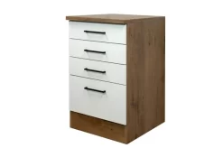 Anrichte VINTEA - Lancelot Oak - Magnolia Matt - 50 Cm