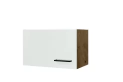 Kurz-Hängeschrank VINTEA - Lancelot Oak - Magnolia Matt - 60 Cm